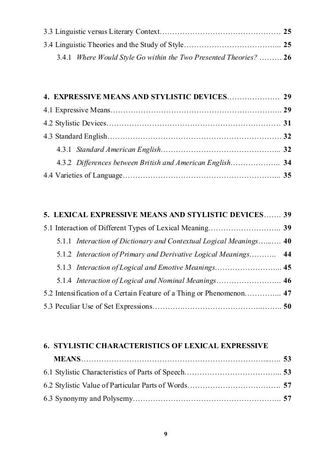 expressive means in hindi what is stylistics how is it related to linguistics